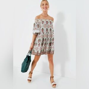 NWT TUCKERNUCK ASH &‎ EDEN Dapfney Off the Shoulder Dress Sz XS